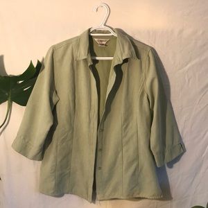 sage blazer